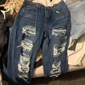 ripped jeans